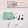 Panda Rechargeable Dimmable Timer Ring Light - Children's Creative Gift Silicone Lamp