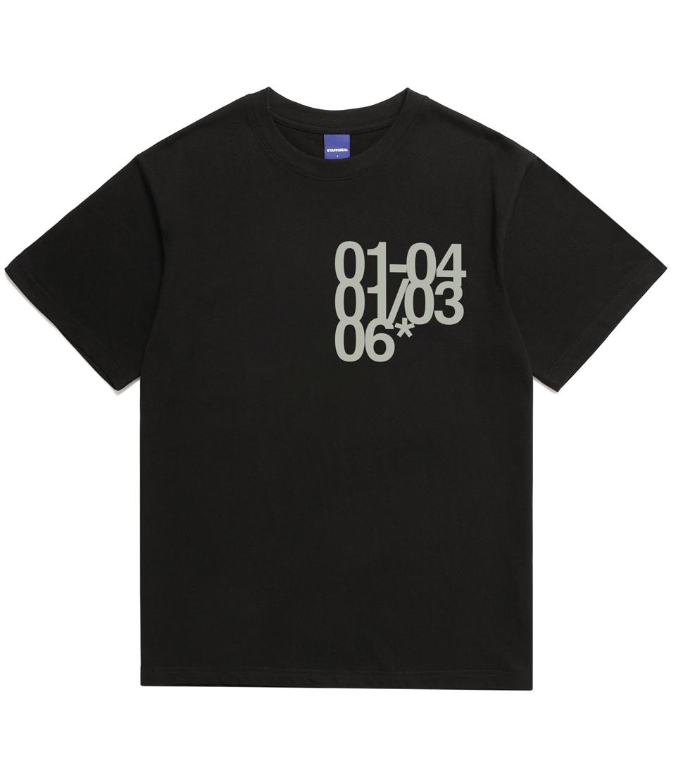Только шаг 01-04 Футболка (черный) Black/1(Medium)