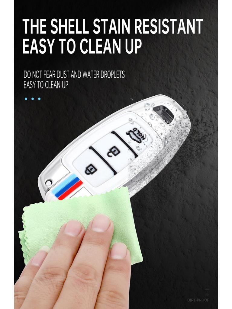 Compatible Key Case for Beijing Hyundai: Mistra, Elantra, ix35, Festa, ix25, Verna, Sonata, Santa Fe.