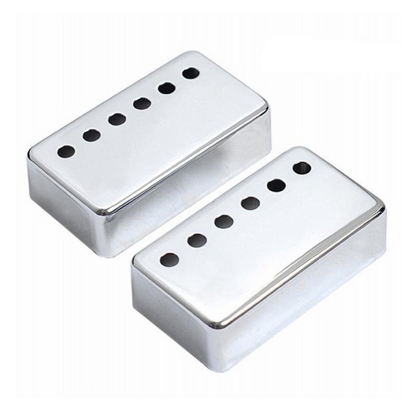 2Pcs Guitar Bass Humbuckers Pickup Covers Set Humbuckers Cover for Neck & Bridge