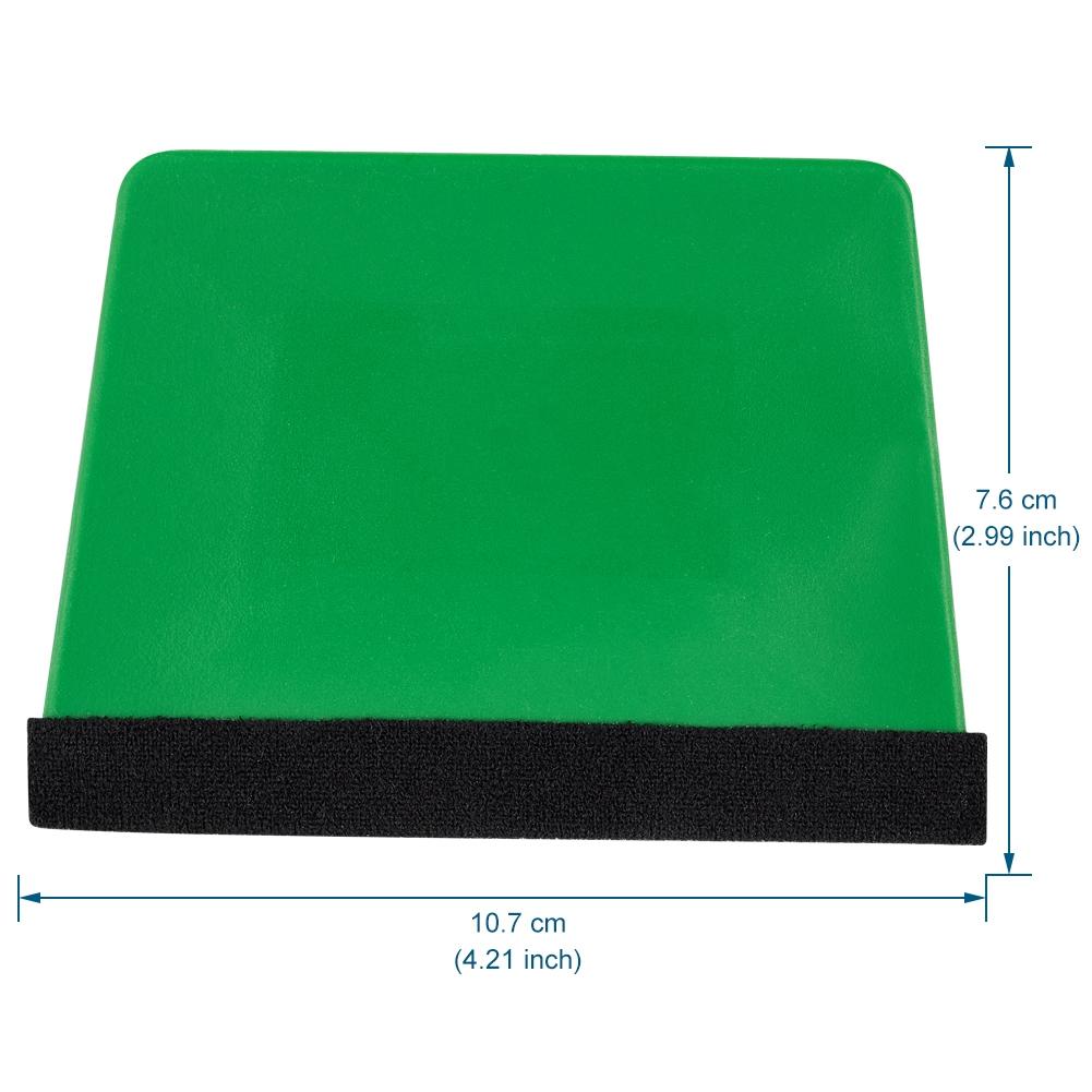 1pcs Car Vinyl Film Wrapping Application Tools Window Foils Tinting Sticker Film Scraper Kit Auto Felt Edge Squeegee Scraper