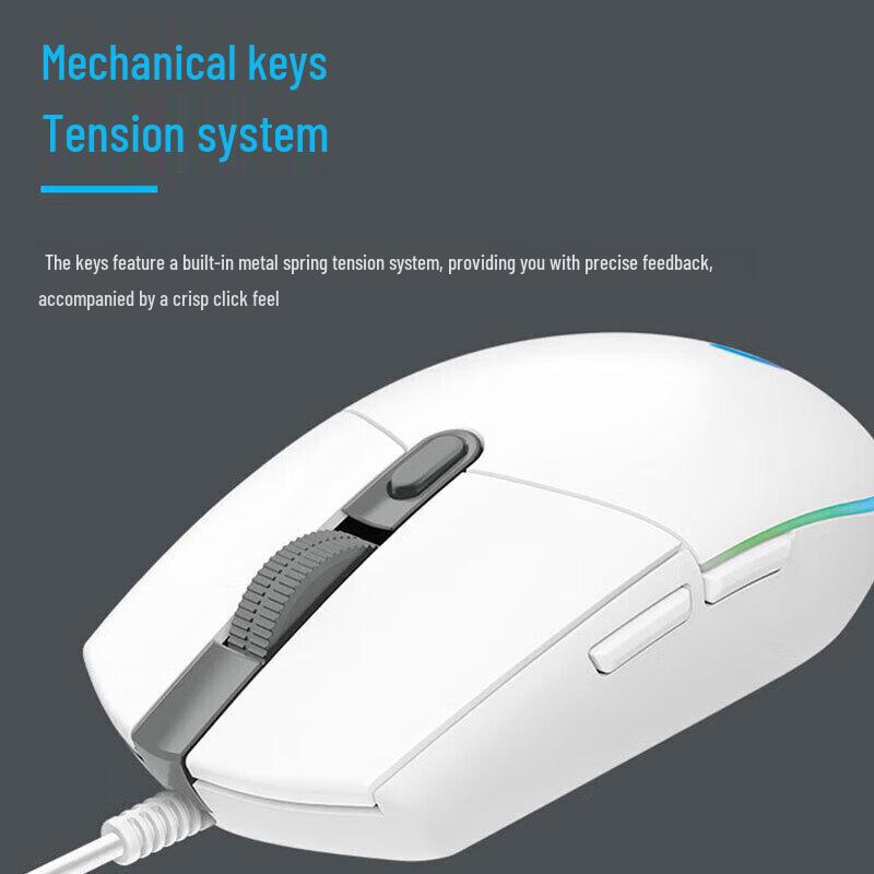 Logitech G102 LIGHTSYNC Wired Gaming Mouse