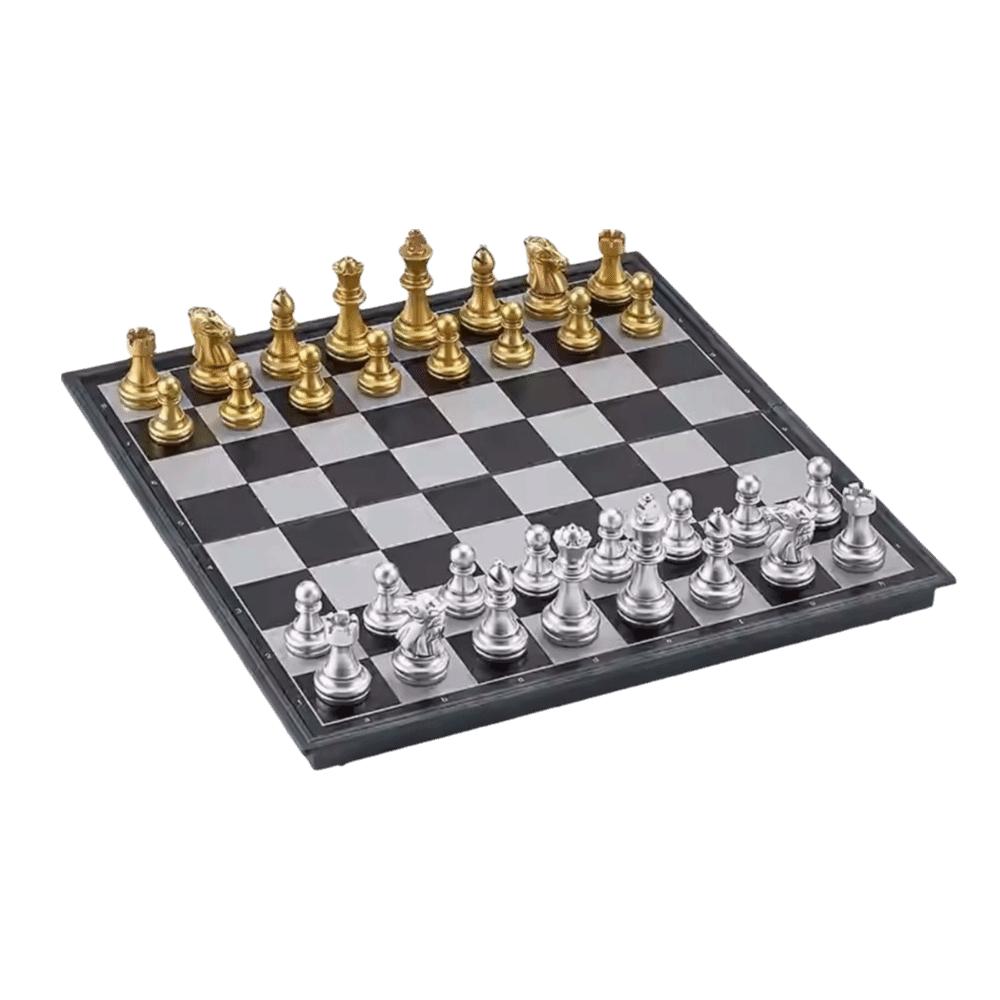 

Шахматная доска 25/32 см Международные шахматы Складные Английские шахматы Набор дорожных настольных игр Детская игрушка 25CM