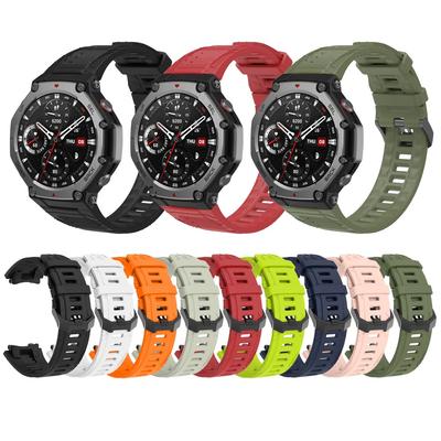 Banda de Silicona 2025 Para Amazfit T-REX 3 Correa Suave de Alta Calidad Reloj Inteligente Con Herramienta Pulsera de Reloj Inteligente Accesorios de Repuesto