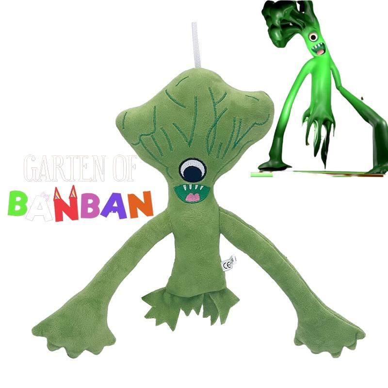 Garten Of Banban Green Cauliflower Plush Toy For Kids 22cm Tall