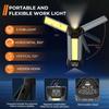 High Lumen COB LED Camping Light: Retractable Pole & Bracket for Outdoor Fishing, Multi-functional Use