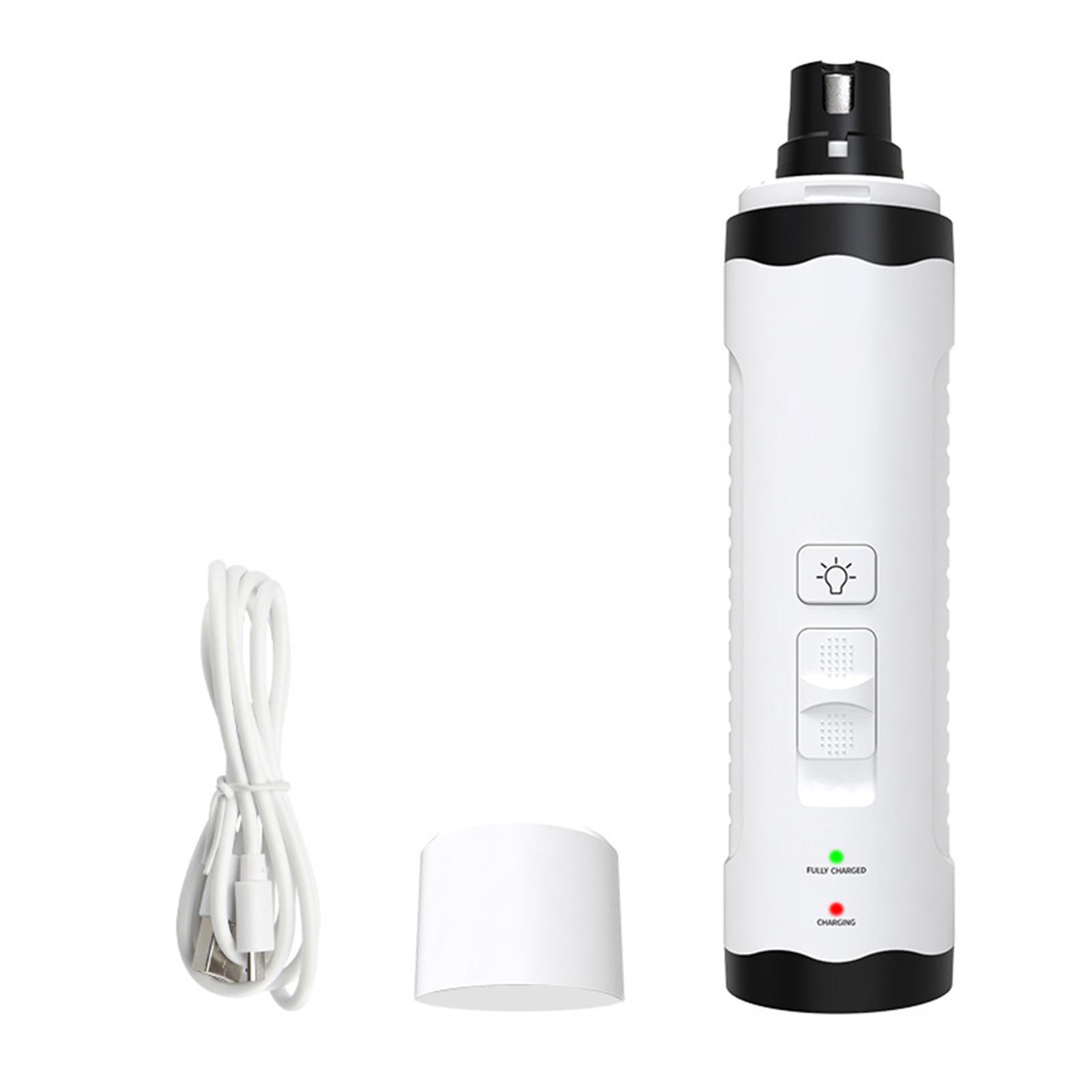 

Когтерез для кошек и собак с зарядкой через USB, автоматическое устройство для шлифовки ногтей, светодиодный электрический маникюр M3