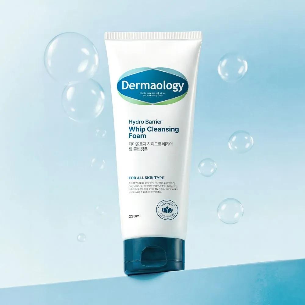 1+1 DERMAOLOGY Whip Foam Cleansing 230ml Mildly Alkaline Deep Cleansing Facial Wash Cleanser Cleansing Foam Foam Cleanser Large Size Foam