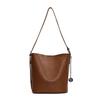 2025 Autumn and Winter New Fashion Trend Versatile Large Capacity Tote Bag Bucket Bag Women's Shoulder Bag