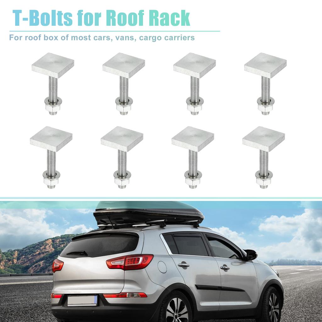 uxcell Roof Rack T Bolt Roof Top Bed Rack Bolt T Slot T Track