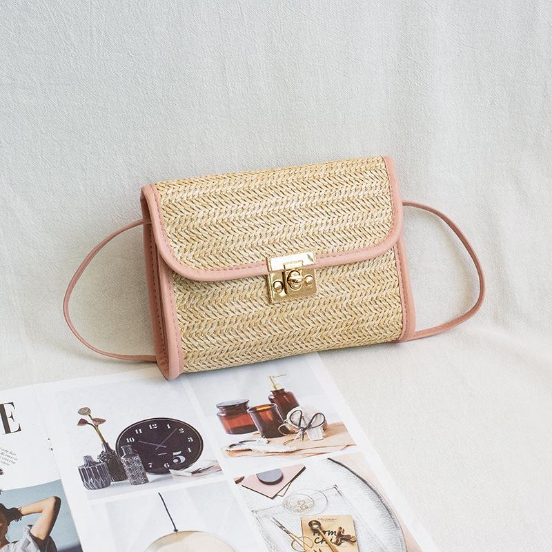 Small Bag Women's Bag Adies Bag Shoulder Bag Wholesale Bag New Straw Bag