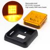 Tail Lamp LED 12V 24V Yellow 12 LEDs Truck Marker Lamp Width Light Trailer Bus Tanker Truck Marker Light Illumination Custom Signal Light Set of 2