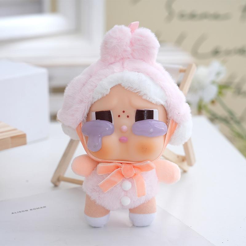 Crying Baby Plush Keychain Bag Accessory Doll Keychain Ornament Children's Toy Gift