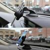 360° Car Phone Holder with Suction Cup – Universal Smartphone & GPS Clamping Mount for iPhones & All Devices