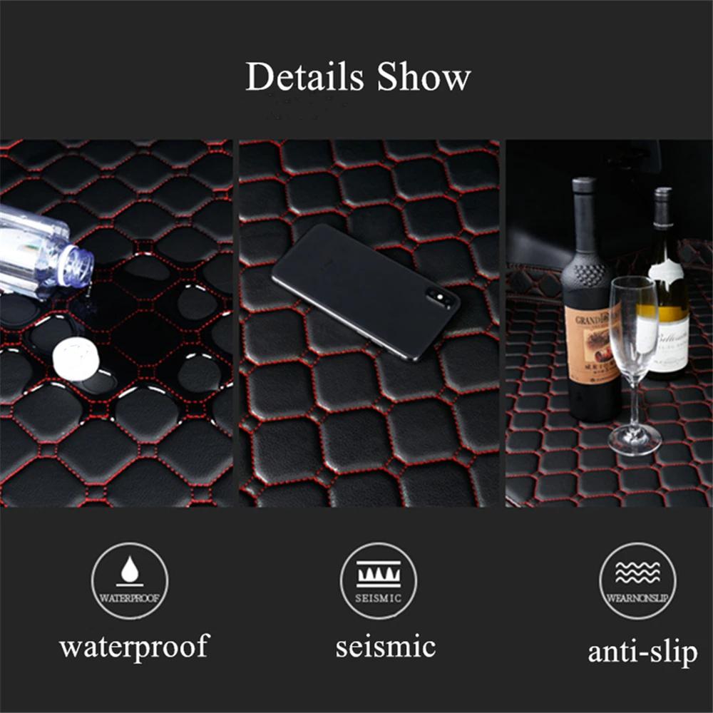 Car Rear Trunk Mat for Mercedes Benz C Class W204 W205 W206 S204 S205 Trunk Storage Protector Pad Carpet Liner Tail Car Decorate
