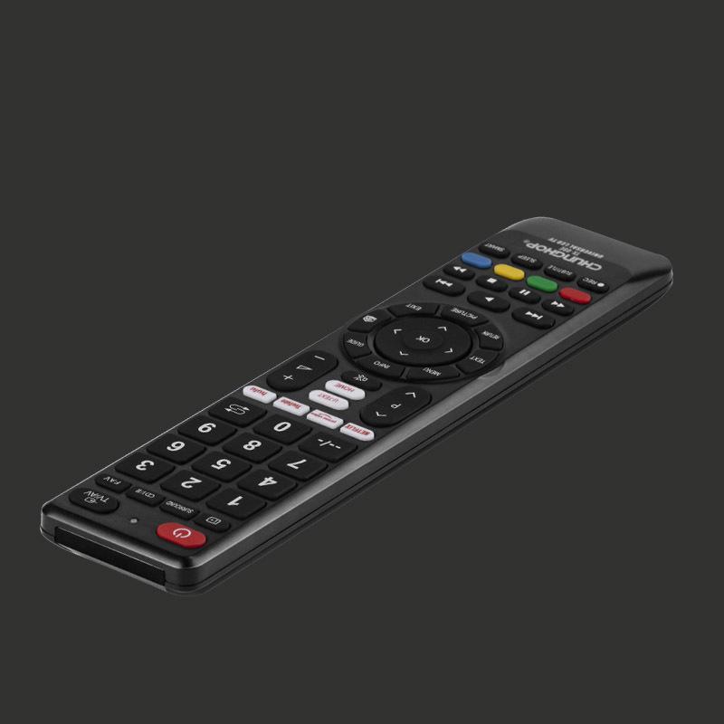 Universelle TV-Fernbedienung Englische Version TX-01E Schwarz