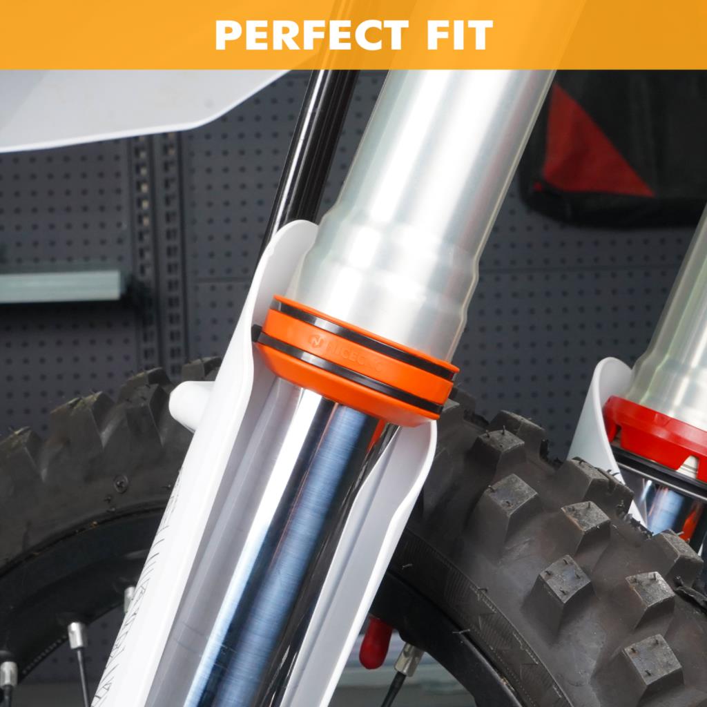Front Fork Mud Scraper Kit For KTM EXC 300 EXC 250 EXCF 350 EXC 450 SX 125 SXF 250 SXF 450 XC 250 XCF 350 XCW 300 TPI 2004-2024