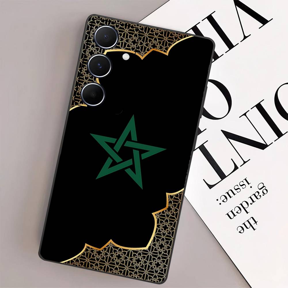 Morocco Map Flag Phone Case For Samsung A 52 53 21 32 13 12 71 31 51 40 72 73 70 22 42 50 30 20 21 Shell