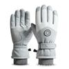 Unisex Warm Cold-Proof Ski Gloves for Night Running & Electric Vehicles