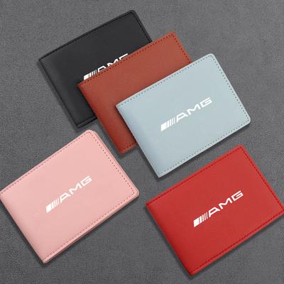 Car Driver License Cover ID Card Wallet Auto Accessories For Mercedes Benz AMG W204 W206 W205 W203 W211 W212 W213 W210 W169 W246