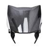 For Surron Ultra Bee Carbon Fiber Front Headlight Fender Water Transfer Glossy Parts for SURRON Headlight Mudguard Motorcycles