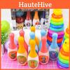 Colorful Plastic Bowling Toy Set With Cartoon-free Design Great For Home Play