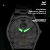 OPK Brand Watch Fake Tourbillon Steel Belt Calendar Luminous Quartz Watch Men's Watch Men's Watch