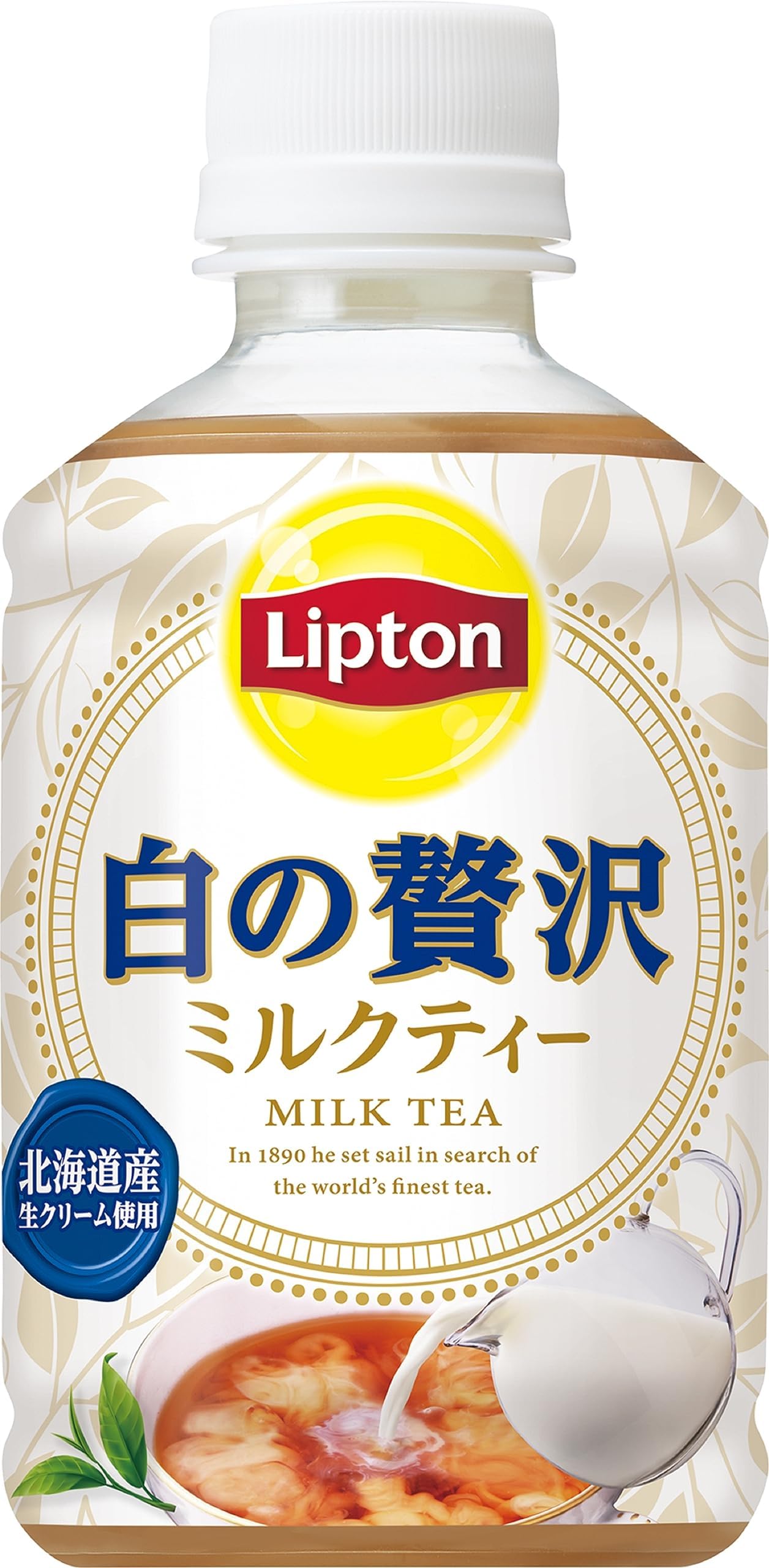 

Lipton Milk Tea White Luxury 280 мл ПЭТ бутылки 24 бутылки