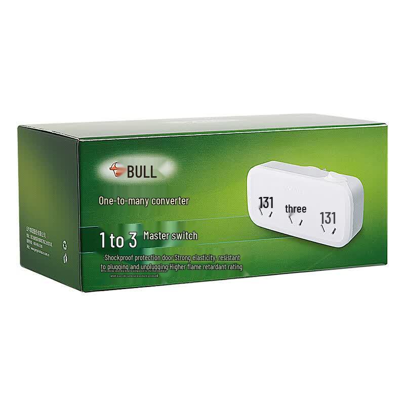 BULL GN-933K New National Standard 3-Way Power Converter Plug