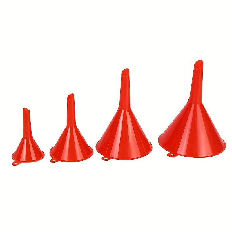 Multi-size Funnel Has A Wide Range of Applications, Commonly Used for Car Refueling, Workshop and Household Use, Lightweight and Durable