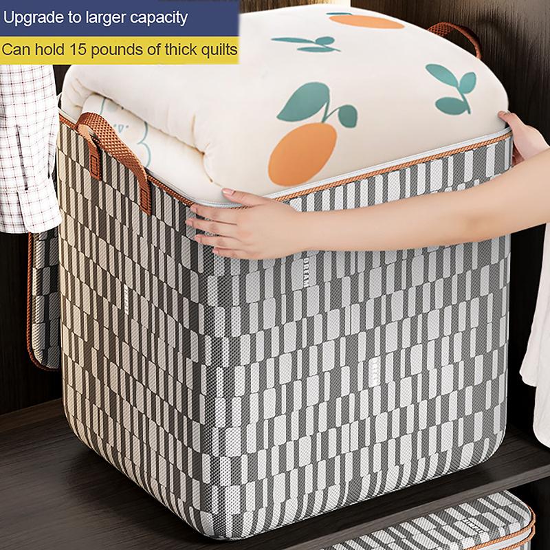 Large Capacity Storage Bag Foldable Waterproof Material Pouch Organizer Moving Luggage Bag Used To Store Daily Necessities