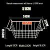Refrigerator Storage Hanging Basket for Freezer and Dorm Organization