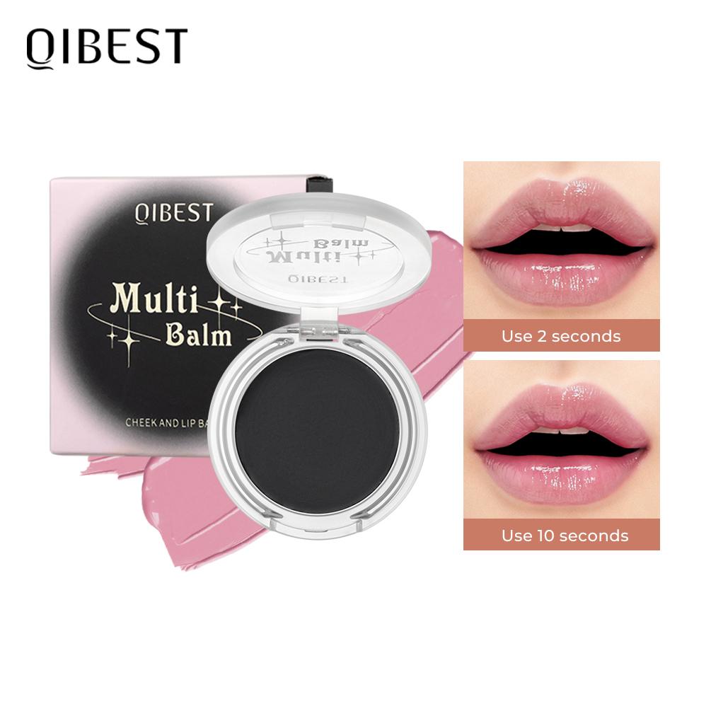 Zwarte Kristal Blush Multi Balsem Magische Temperatuur Verandering Blush Gel Blusher Crème voor Lip Oog Make-up Roze Wang Kleur Rouge Palet