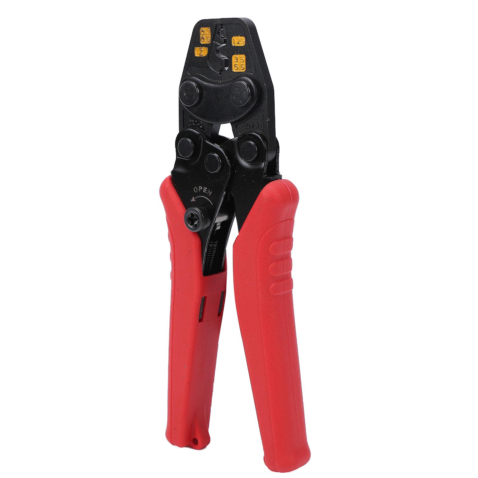 Ratchet Wire Terminal Crimper 0.3 5.5mm² Alloy Steel Electrical Wire Crimping Tool for UT OT C45 Terminals