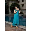 Women Embroidery Ethnic Kurta Palazzo Set Bollywood Party Wear Top Kurti Set