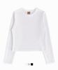 Yuping [Super Soft Tencel] Ndressy Baby Fit Crew Neck Long Sleeve T-Shirt