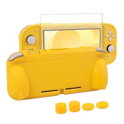 Set for Switch TPU Full Special Thin and Easy Waterproof and Stand Includes 4 Stick Covers and 1 Screen Protector 6-Piece Lite, Material, One-Piece