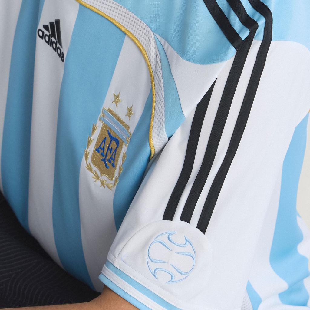adidas Argentina Home Jersey 2006 White/Clear Blue Men Tops KF0322