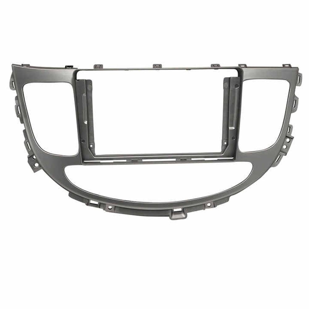 Car 2Din Audio Face Plate Fascia Frame For Hyundai Rohens Genesis 2008-2013 9" Big Screen Radio Stereo Panel Dash Mount Kit