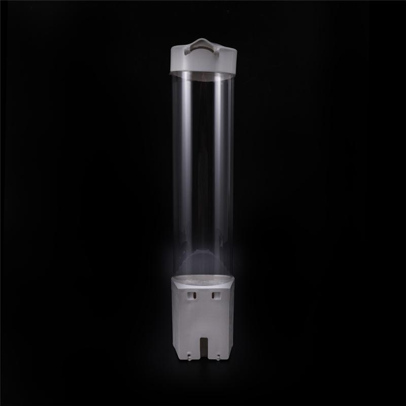 

ABGR-2X Dispenser Automatically Drop Cup Remover Disposable Cup Plastic Cup Paper Cup Dust Storage Rack белый