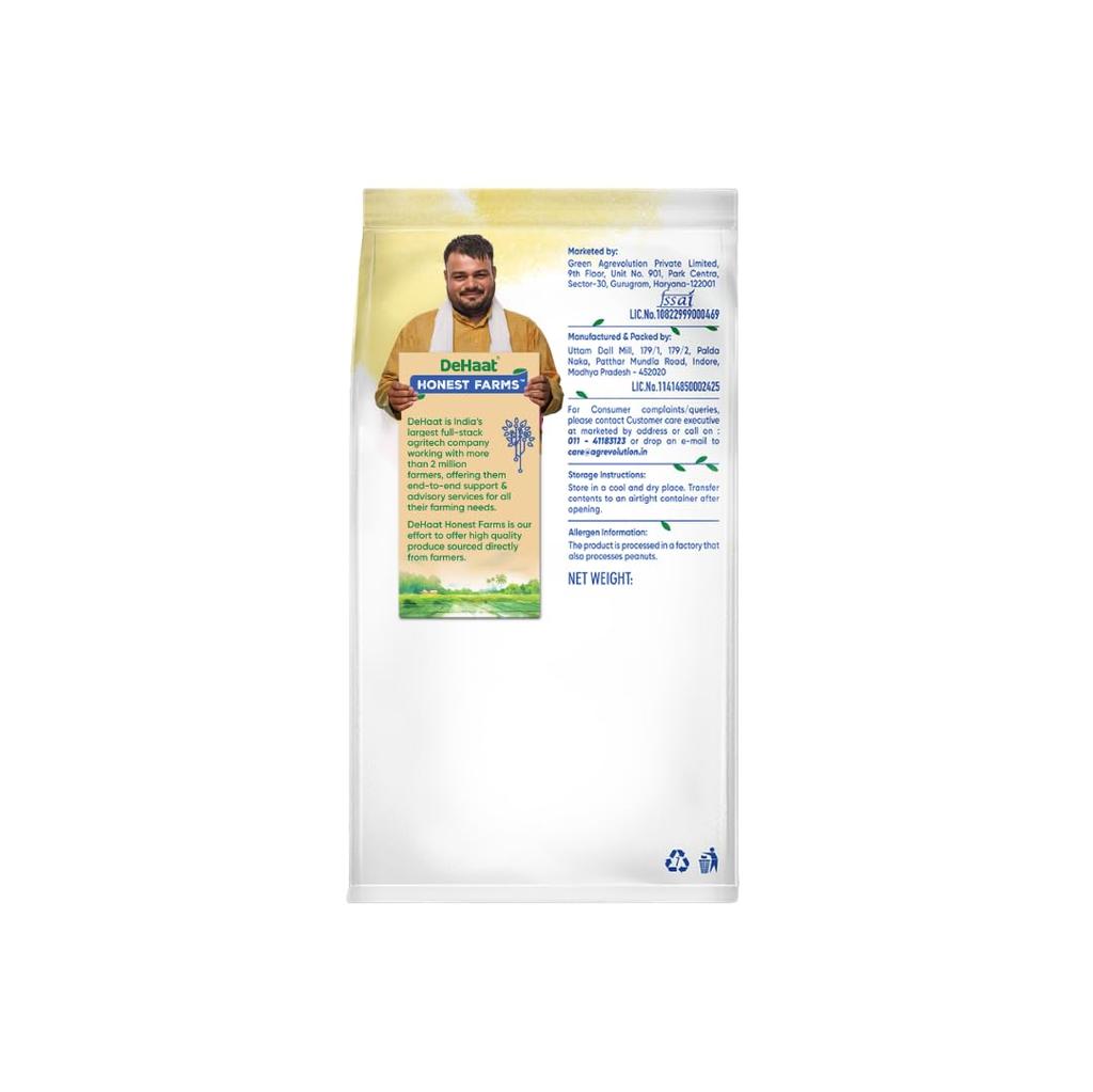 DeHaat Honest Farms Pesticide Free Unpolished Urad Dal 1 KG
