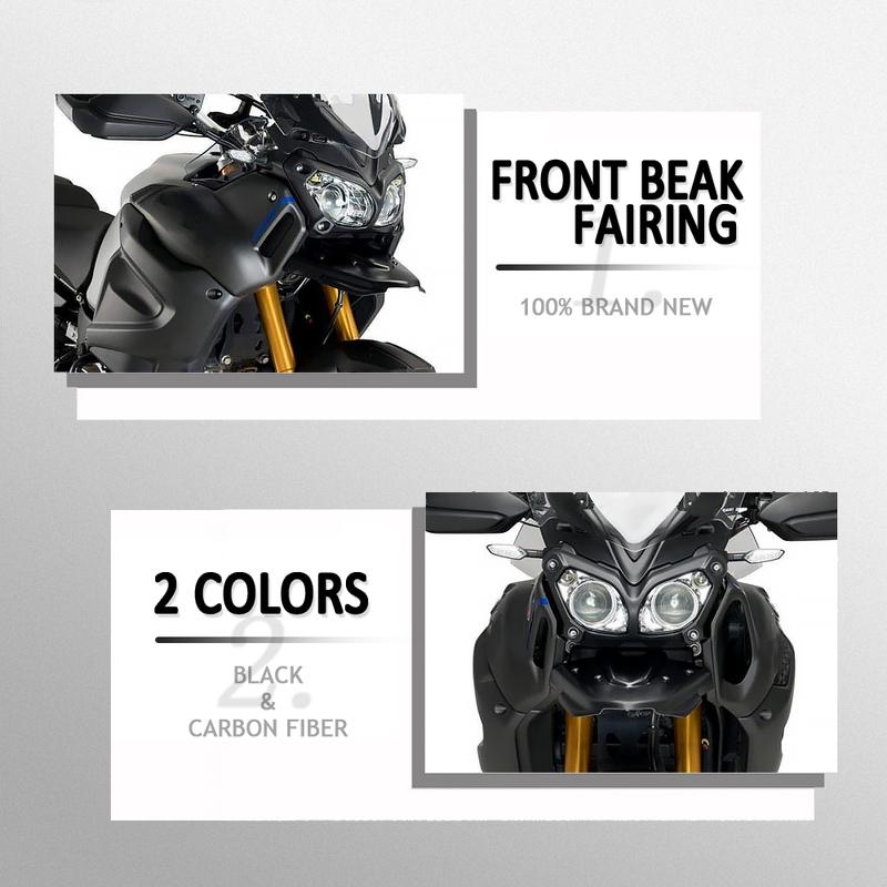 Motorcycle Front Beak Nose Extension Wheel Fender For Yamaha XT1200Z XT 1200 Z Super Tenere 1200 2014 2015 2016 2017 2018-2021