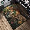 1Pc Flowers Animal Rug - Home carpet Office Decorative Carpet For Living Room Bedroom Door Mat Floor Rug Computer Chair Area Rug