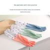 Thickened Long Cuff Waterproof Latex Kitchen Gloves for Dishwashing and Laundry
