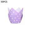 50/100pcs Multi-style Cupcake Liner Baking Cup For Wedding Party Caissettes Tulip Muffin Cupcake Paper Cup Oilproof Cake Wrapper