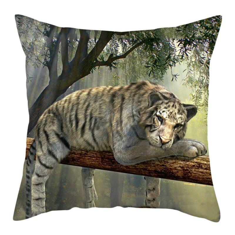 tiger shaped pillow