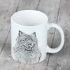 Keeshond, Dutch Barge Dog, Smiling Dutchman, - Cup with a Dog, Cup with a Photo, Personalized Gift from the Art-Dog Brand