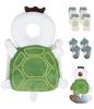 Baby Head Protection Pad Adjustable Safety Cushion for Baby Walkers Infant Back Protector Anti-Collision Headrest Toddler Safety Accessory