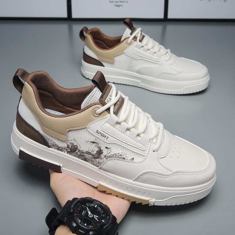 

Summer breathable men s youth versatile low-top casual shoes sports new Hong Kong style board shoes 44