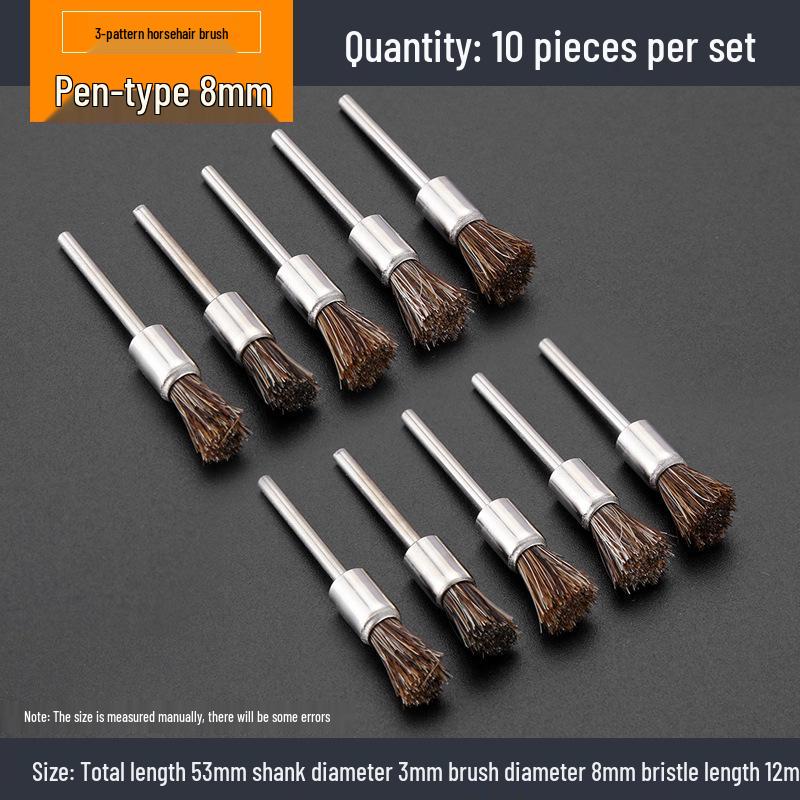 Electric Grinder Steel Wire Brush - Rust & Polishing Head for Walnut & Wenwan Grinding, Steel & Electric Brush.
